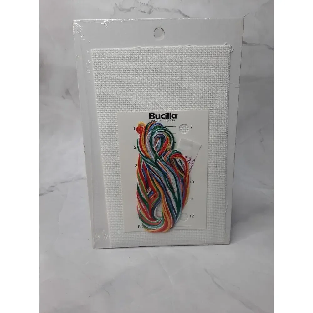 Xpressions by Bucilla Counted Cross Stitch Kit Flakes Welcome 84241 Snowman 5x7